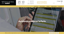 Desktop Screenshot of ferialibromadrid.com