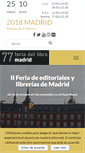 Mobile Screenshot of ferialibromadrid.com